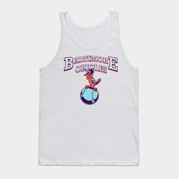 Vintage Baltimore Orioles Tank Top by littlepdraws